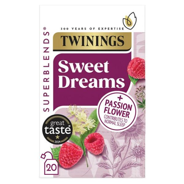 Twinings Superblends Sweet Dreams 20 Plant-Based Tea Bags 40g