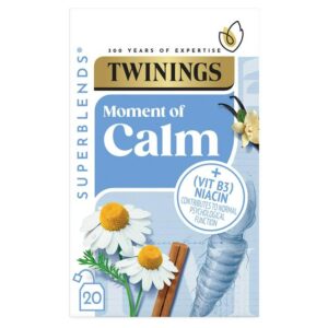 Twinings Superblends Moment of Calm Spiced Camomile & Vanilla 20 Tea Bags 30g