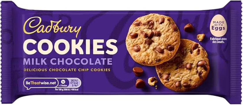 Cadbury Cookies Milk Chocolate 135g