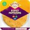 Patak's Spicy Pappadums x 8