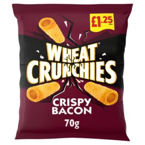 Wheat Crunchies Bacon Crisps £1.25 PMP 70g