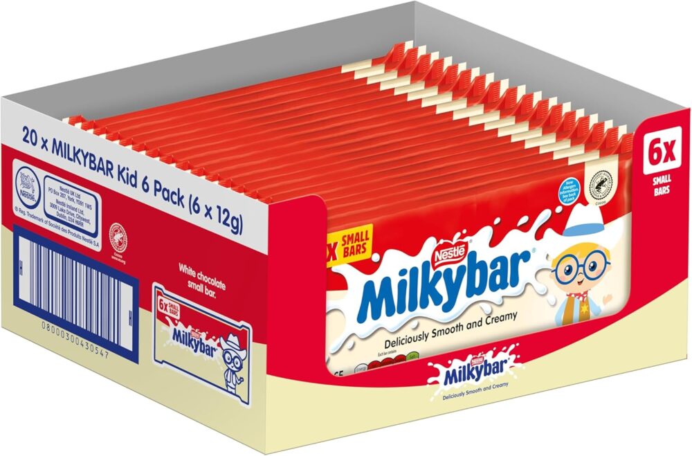 Milkybar Kids Bar 6 X 12G
