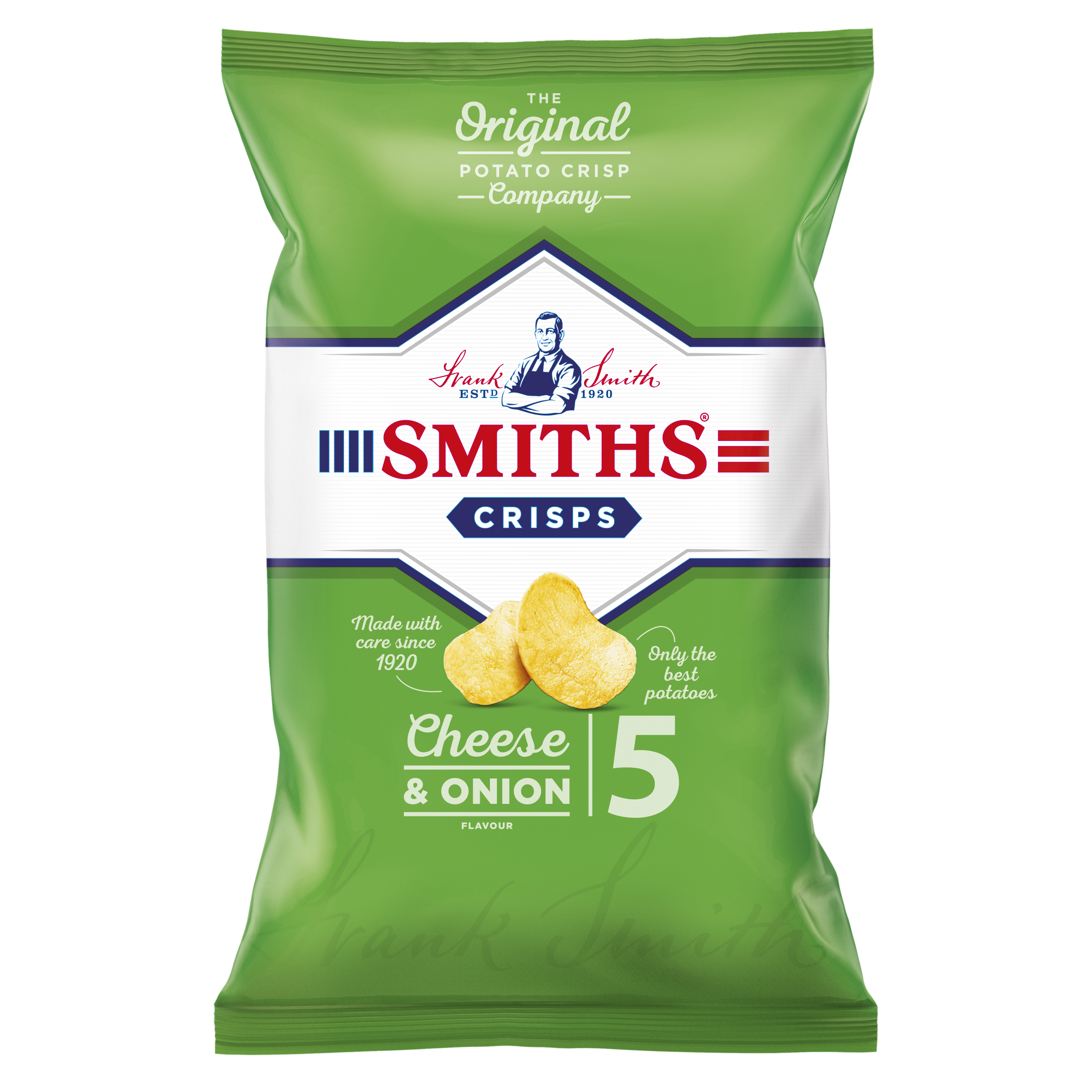 Smiths Cheese & Onion Multipack Crisps 5x25g