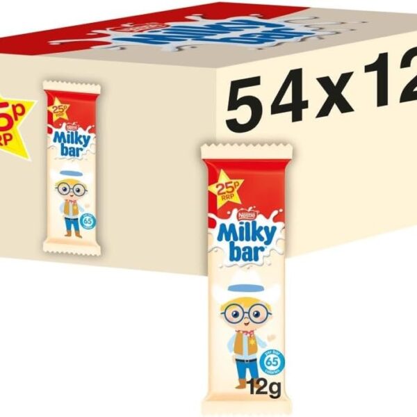 Milkybar White Chocolate Kid Bar 12g PMP 25p