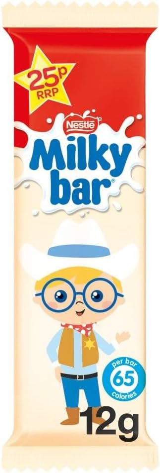 Milkybar White Chocolate Kid Bar 12g PMP 25p