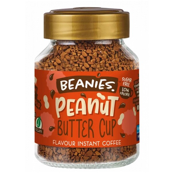 Beanies Peanut Butter Cup Flavoured Instant Coffee 50g