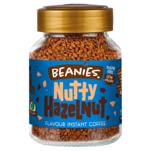 Beanies Nutty Hazelnut Flavour Instant Coffee 50g