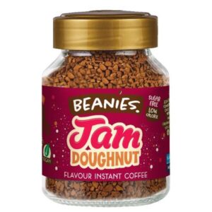 Beanies Jam Doughnut Flavoured Instant Coffee 50g