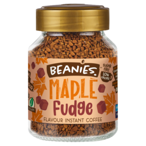 Beanies Maple Fudge Flavour Instant Coffee 50g