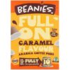 Beanies Full On Caramel Flavour Arabica Coffee Pods 10 x 5g (50g)
