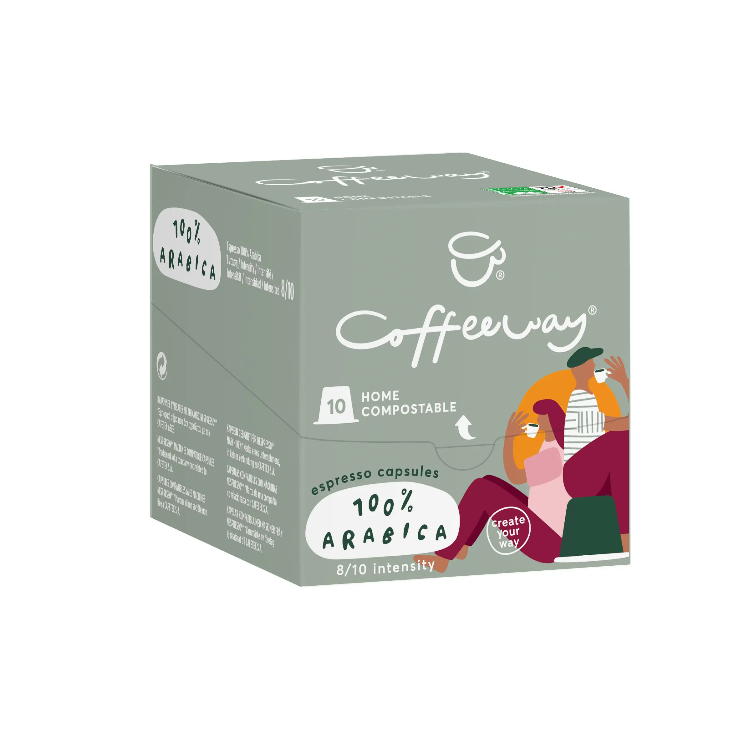 Beanies Full On Vanilla Flavour Arabica Coffee Pods 10 x 5g (50g)