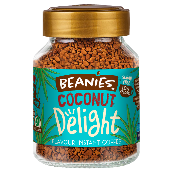 Beanies Coconut Delight Flavour Instant Coffee 50g