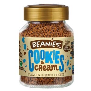 Beanies Cookies And Cream Flavoured Instant Coffee 50g