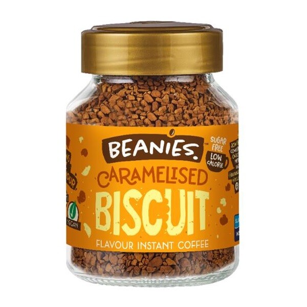 Beanies Caramelised Biscuit Instant Coffee 50g