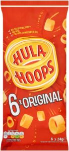 Hula Hoops Original Multipack Crisps 6 Pack