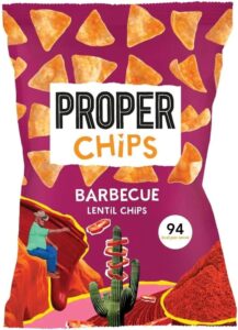 Proper Chips Barbecue Lentil Chips 85g