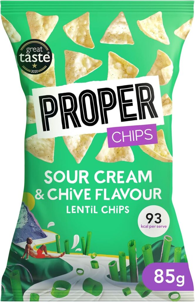 Proper Chips Sour Cream And Chive 85g