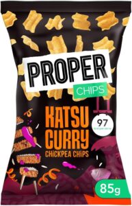 Proper Katsu Curry Flavour Chickpea Chips 85g