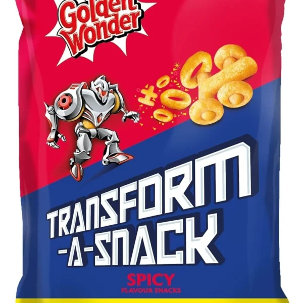 Golden Wonder Transform-A-Snack Spicy Flavour Snacks 56g