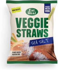 Eat Real Veggie Straws With Sea Salt 45g