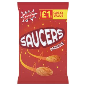 Golden Wonder Saucers Bbq Pm £1.00 40g