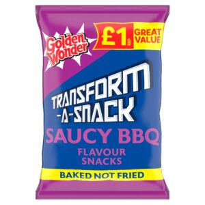 Golden Wonder Tas Saucy Bbq PMP £1 56G
