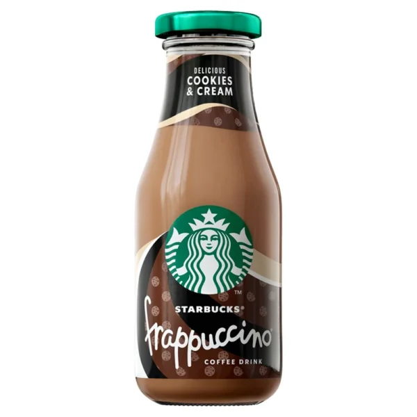 Starbucks Frappuccino Coffee Drink Delicious Cookies & Cream Flavour 250ml