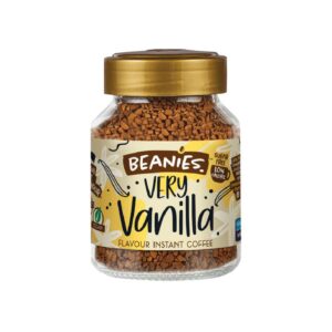 Beanies Very Vanilla Flavour Instant Coffee 50g