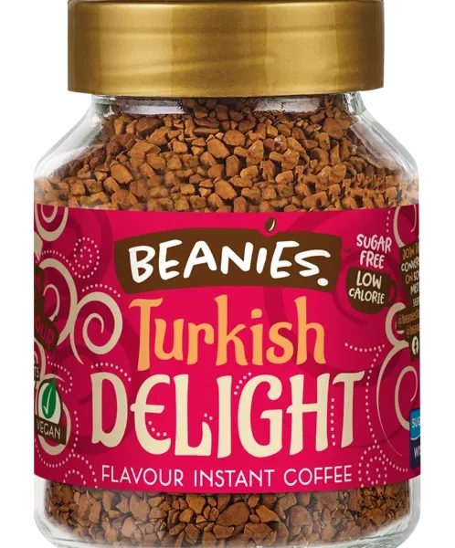 Beanies Turkish Delight Flavour Instant Coffee 50g