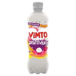 Vimto Discovery Passionfruit & Lychee Pm £1.25 500ml