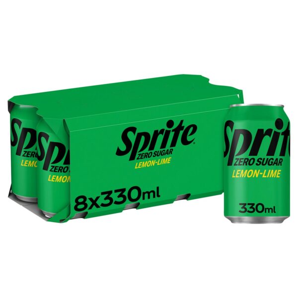 Sprite No Sugar 8Pk 8x330ml