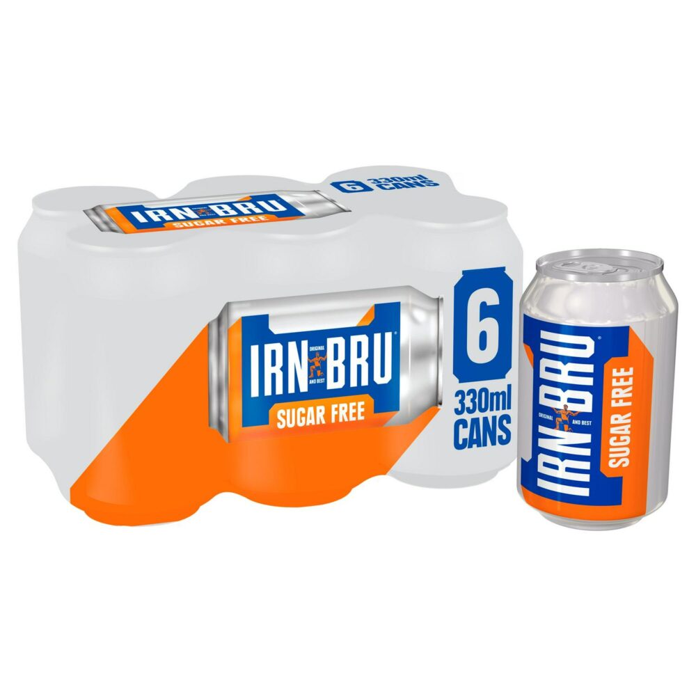 Irn Bru Sugar Free 6Pk Pm£3 6x330ml