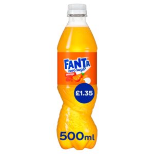 Fanta Orange Zero Pm £1.35 500ml