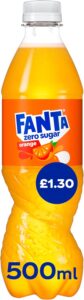 Fanta Orange Zero PM £1.30 500ml