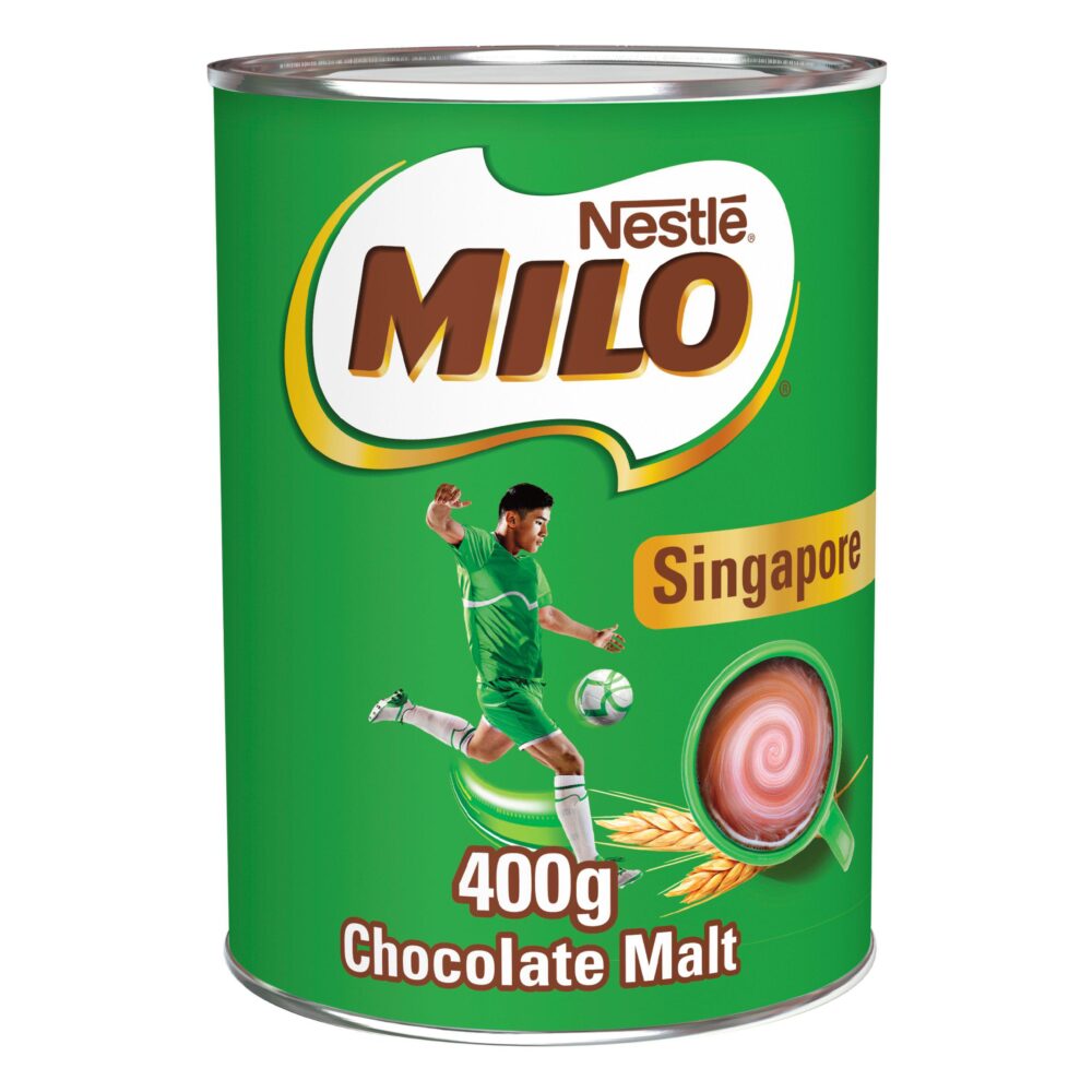 Milo Instant Malt Chocolate Drinking Powder Tin 400g (Singaporean)