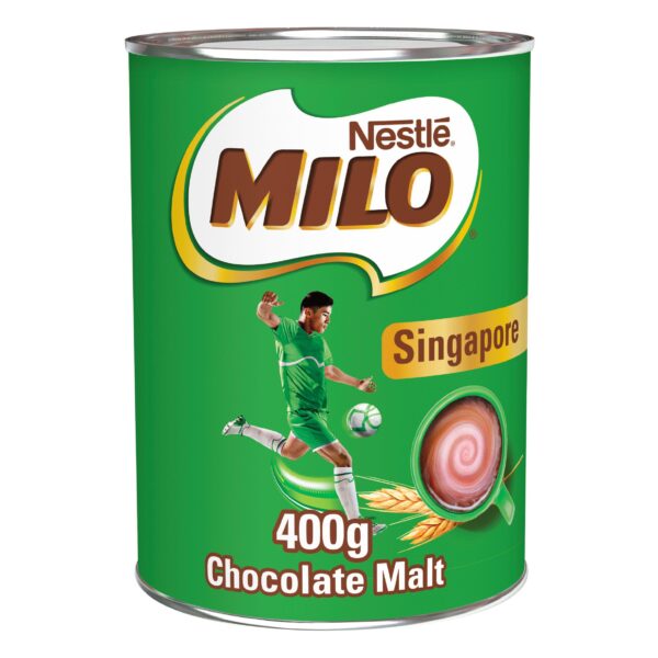 Milo Instant Malt Chocolate Drinking Powder Tin 400g (Singaporean)