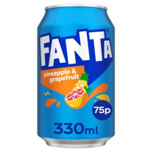 Fanta Pineapple and Grapefruit PM 75p 330ml