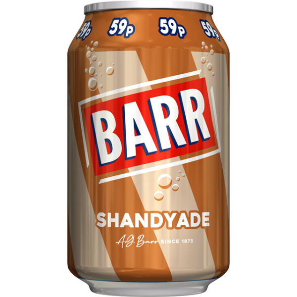 Barr Shandyade Pm 59p 330Ml