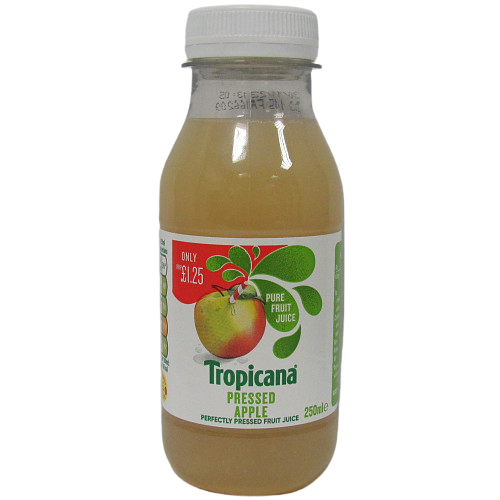 Tropicana Apple Juice PMP £1.25 250ml