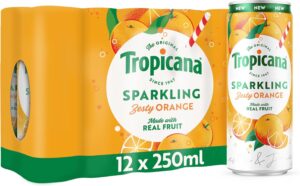 Tropicana The Original Sparkling Zesty Orange 250ml