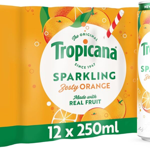 Tropicana The Original Sparkling Zesty Orange 250ml