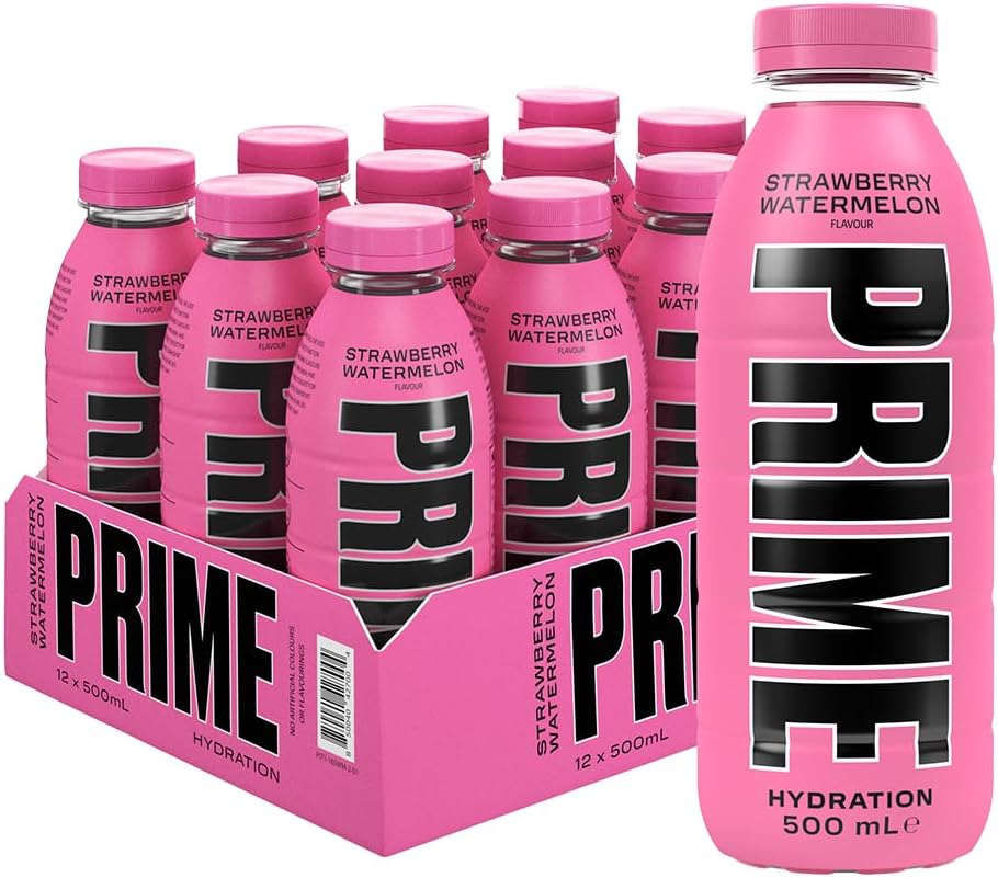 Prime Hydration Strawberry Watermelon Flavour 500ml