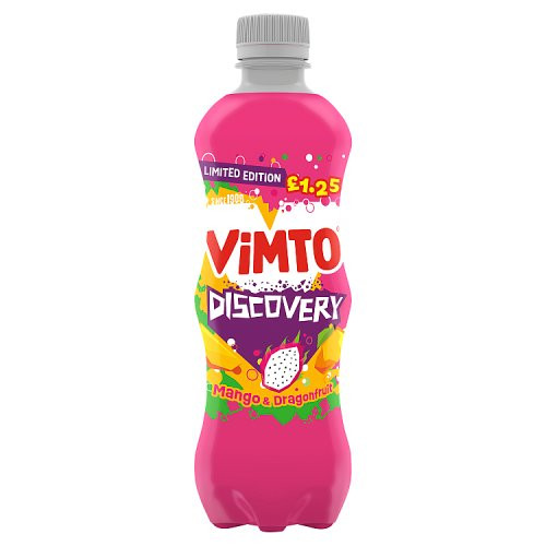 Vimto Discovery Mango & Dragonfruit Pm £1.25 500ml