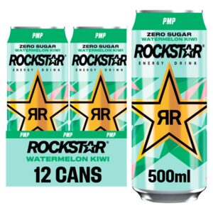 Rockstar Watermelon & Kiwi Energy Drink Pm £1.29 500ml