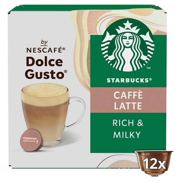 Starbucks Latte Macchiato by Nescafe Dolce Gusto Coffee Pods x 12