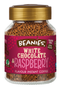 Beanies White Chocolate & Raspberry Flavour Instant Coffee 50g