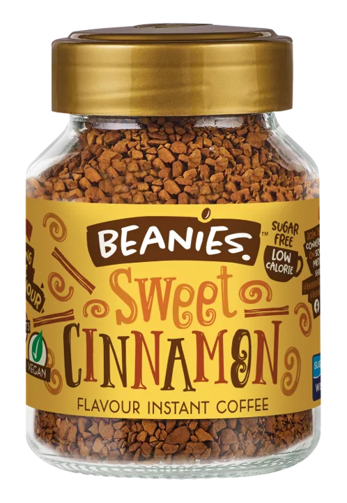 Beanies Sweet Cinnamon Flavour Instant Coffee 50g
