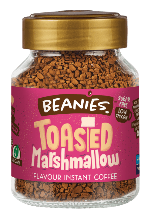Beanies Toasted Marshmallow Flavoured Instant Coffee 50g