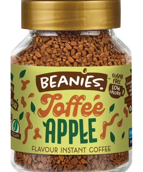 Beanies Toasted Marshmallow Flavoured Instant Coffee 50gBeanies Toffee Apple Flavour Instant Coffee 50g