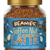 Beanies Toffee Nut Latte Flavoured Instant Coffee 50g